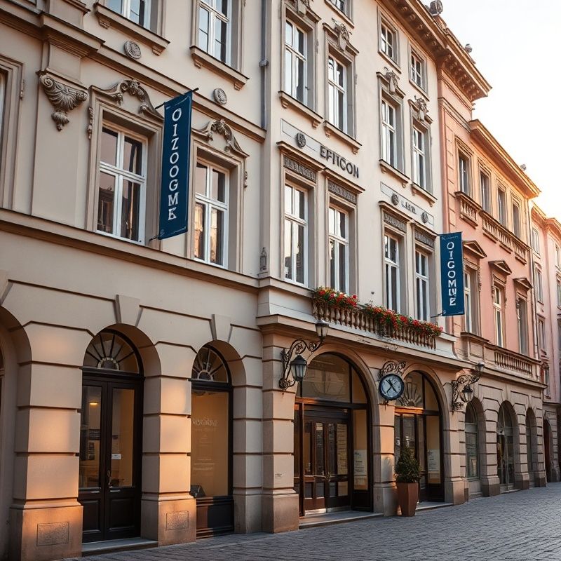 Kancelářská budova Skupiny Procházka na náměstí v Brně